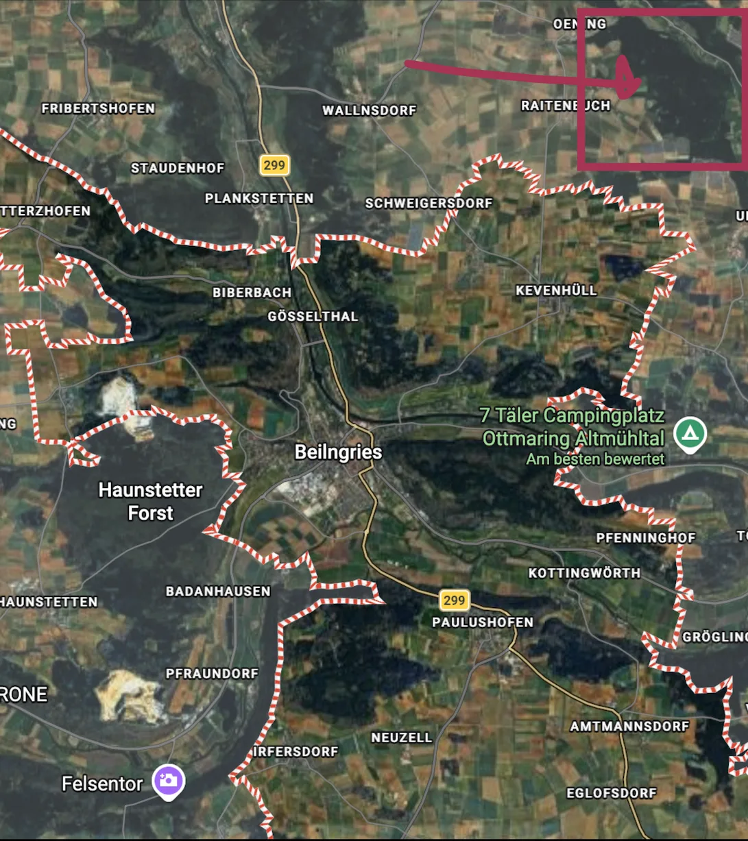 Pacht im Niederwildrevier bei Beilngries